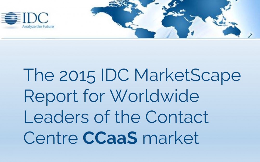 IDC 2015 Contact Centre Leaders